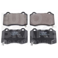 55022266002 EUROBRAKE Комплект гальмівних колодок дисковий гальм