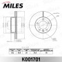 K001701 MILES Гальмівний диск