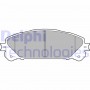 LP2201 DELPHI Комплект гальмівних колодок дисковий гальм