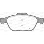 BPA0843.00 OPEN PARTS Комплект гальмівних колодок дисковий гальм