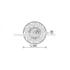 VN7530 AVA QUALITY COOLING Вентилятор охолодження двигуна