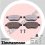 23600.990.1 ZIMMERMANN КомплеК т гальмівних колодок, дискове гальмо