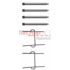 109-1081 METZGER Комплектуючі колодки дискового гальма