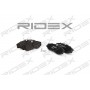 402B0195 RIDEX Комплект гальмівних колодок дисковий гальм