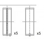 BM1007-050 FAI AutoParts Підшипник колінвалу