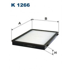 K 1266 FILTRON Фільтр повітря у внутрішньому просторі