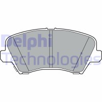 LP3361 DELPHI Комплект гальмівних колодок дисковий гальм
