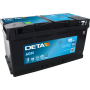 DK950 DETA Стартерна акумуляторна батарея