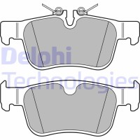 LP3312 DELPHI Комплект гальмівних колодок дисковий гальм