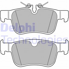 LP3312 DELPHI Комплект гальмівних колодок дисковий гальм