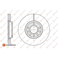 1667858480 EUROREPAR Гальмівний диск