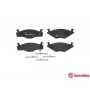 P 85 012 BREMBO Комплект гальмівних колодок дисковий гальм