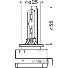 66140CLC OSRAM Лампа розжарювання фара дальнього світла