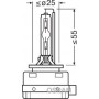 66140 OSRAM Лампа розжарювання фара дальнього світла