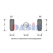 800274N AKS DASIS Осушувач кондиціонера