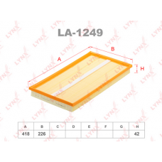 LA-1249 LYNXauto Повітряний фільтр