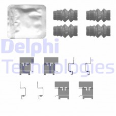 LX0768 DELPHI Комплектуючі колодки дискового гальма