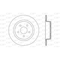 BDR2635.10 OPEN PARTS Гальмівний диск