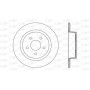 BDR2635.10 OPEN PARTS Гальмівний диск