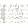 6084.10 ROADHOUSE Гальмівний диск
