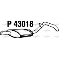P43018 FENNO Середній глушник вихлопних газів