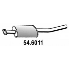 54.6011 ASSO Середній глушник вихлопних газів