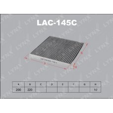 LAC-145C LYNXauto Фільтр повітря у внутрішньому просторі