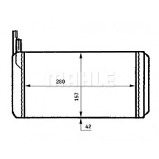 WG2180032 WILMINK GROUP Теплообмінник обігрів салону