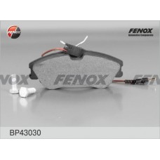 BP43030 FENOX Комплект гальмівних колодок дисковий гальм