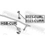 HSB-CUR FEBEST Опора стабілізатора