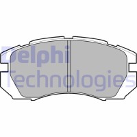 LP930 DELPHI Комплект гальмівних колодок дисковий гальм