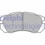 LP930 DELPHI Комплект гальмівних колодок дисковий гальм