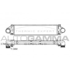 107471 AUTOGAMMA Интеркулер