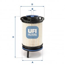 26.130.00 UFI Паливний фільтр