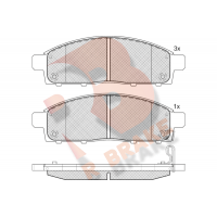 RB1784 R BRAKE КомплеК т гальмівних колодок, дискове гальмо