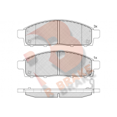 RB1784 R BRAKE КомплеК т гальмівних колодок, дискове гальмо