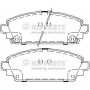 J3604048 NIPPARTS КомплеК т гальмівних колодок, дискове гальмо