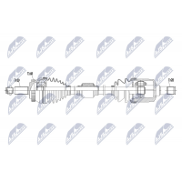 NPW-HY-567 NTY Привідний вал