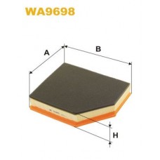 WA9698 WIX FILTERS Повітряний фільтр
