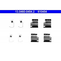 13.0460-0454.2 ATE Комплектуючі колодки дискового гальма