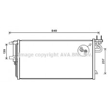 FD5617D AVA QUALITY COOLING Конденсатор кондиціонера