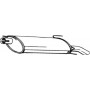 185-309 BOSAL Глушник вихлопних газів кінцевий