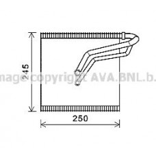 VNV387 AVA QUALITY COOLING Випарник кондиціонера