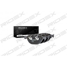 402B0375 RIDEX Комплект гальмівних колодок дисковий гальм