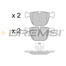 BP3448 BREMSI КомплеК т гальмівних колодок, дискове гальмо