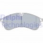 LP3545 DELPHI Комплект гальмівних колодок дисковий гальм