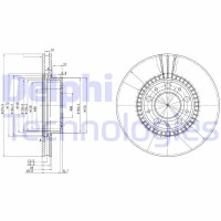 BG2719C DELPHI Гальмівний диск