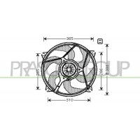 CI715F004 PRASCO Вентилятор охолодження двигуна
