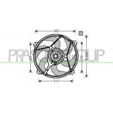 CI715F004 PRASCO Вентилятор охолодження двигуна
