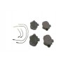 0 986 460 950 BOSCH Комплект гальмівних колодок дисковий гальм